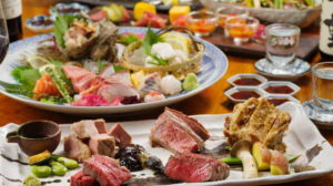 創作和食と熟成肉・岡本庵